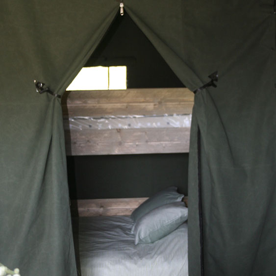 Safari tent 4 Glamping Penzance
