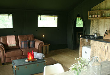 Glamping Safari Tents Cornwall