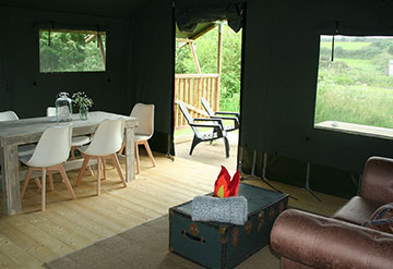 Glamping Safari Tents Cornwall